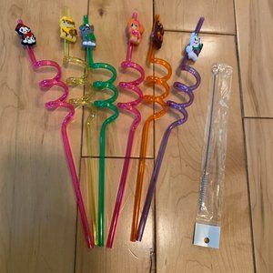 Paw Patrol Straws + Cleaner